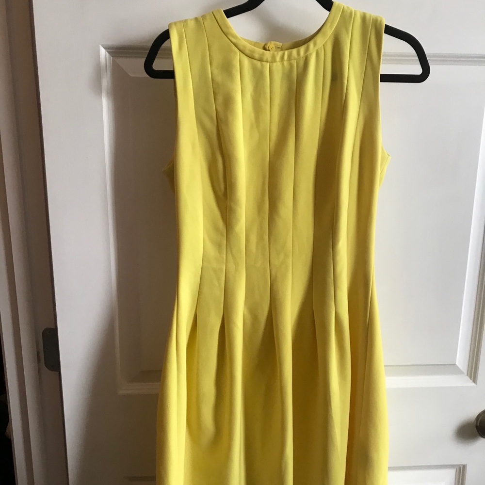 Yellow H&M dress